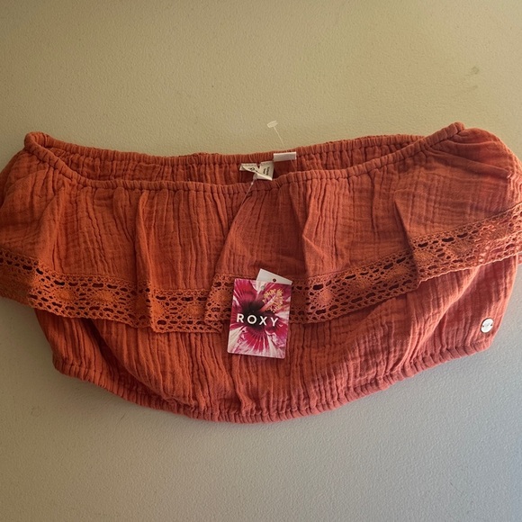 Roxy Orange Women's Top - Picture 1 of 6